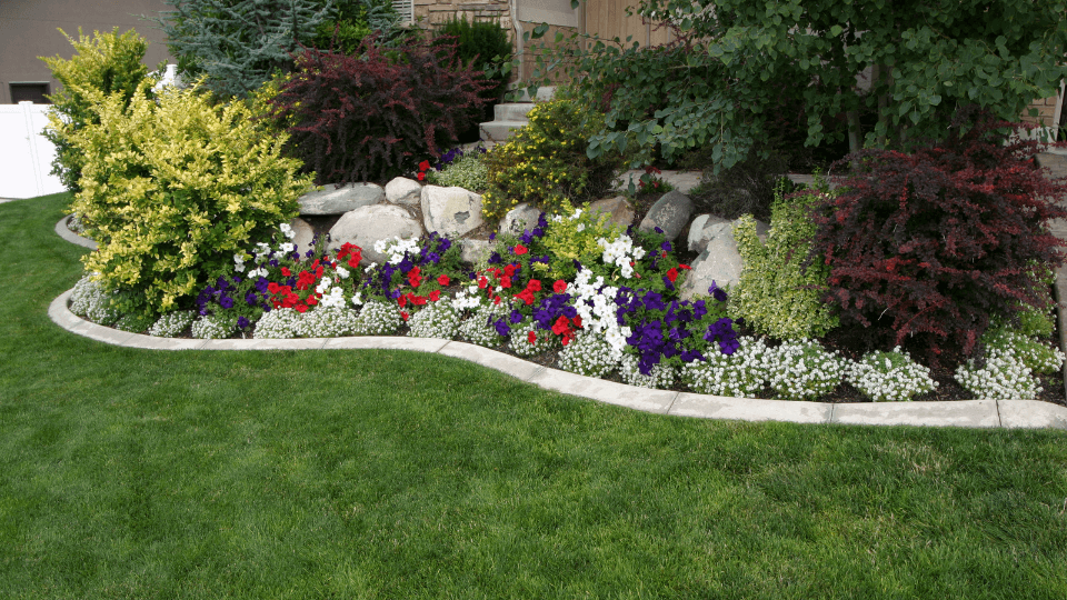 Stone Garden Edging