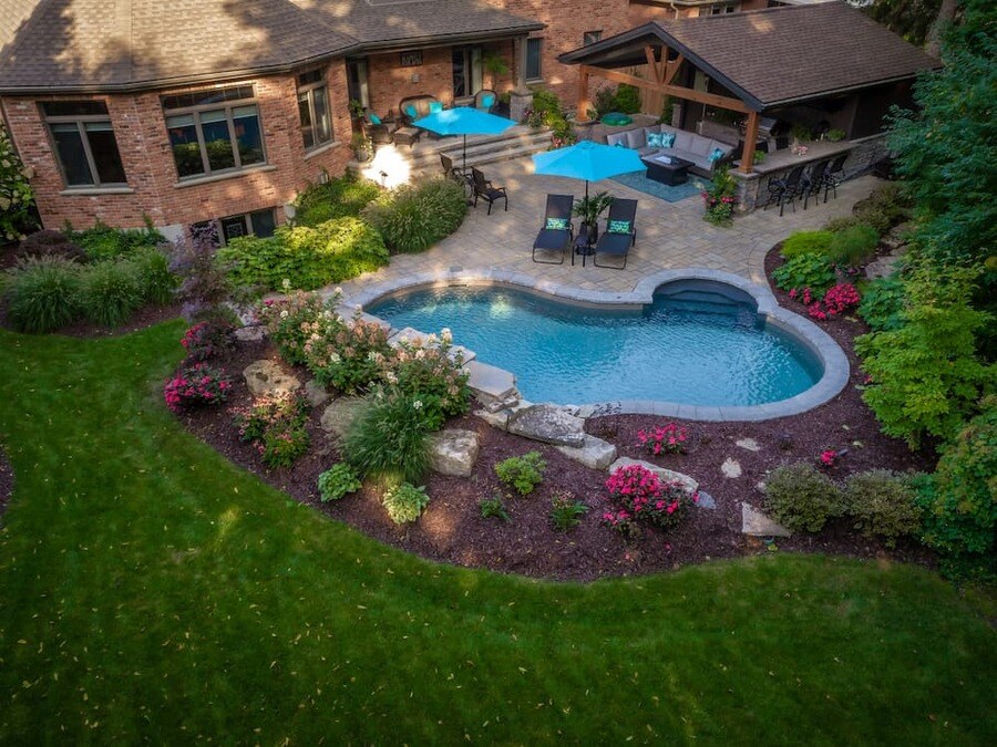 Design and Build, Hardscape and Pool, TLC Landscaping Backyard Transformation