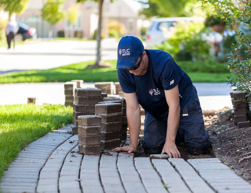 landscape enhancements, landscape design, pavers, installation